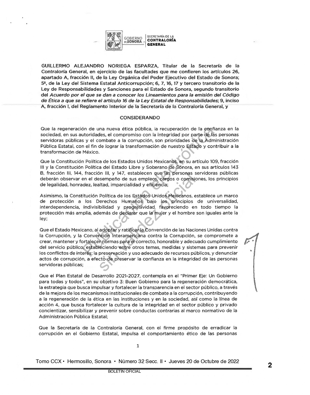 Código de Ética Estatal